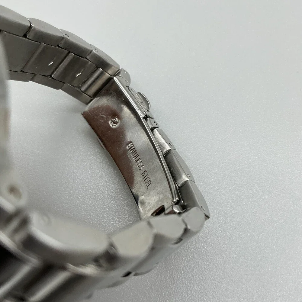 DKNY NY-8485 Women Watch 29mm MOP Dial Crystal Bezel Stainless New Battery 6.25